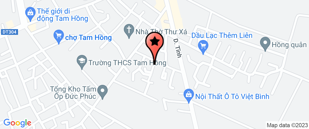 Map go to Vinh Phuc Minh Phuong Investment Joint Stock Company