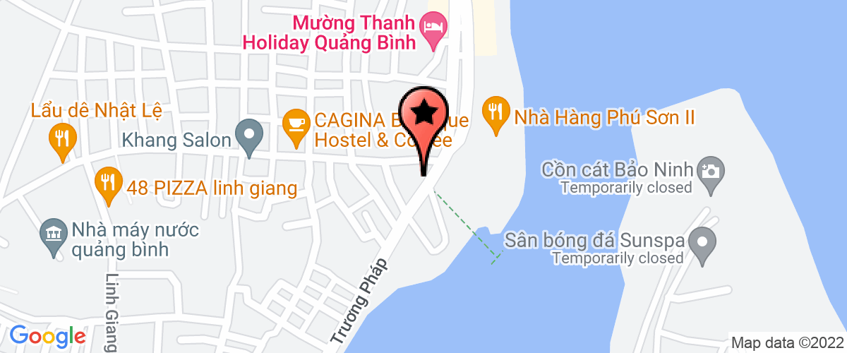 Map go to Bong Sen Vang Trading And Investment Company Limited