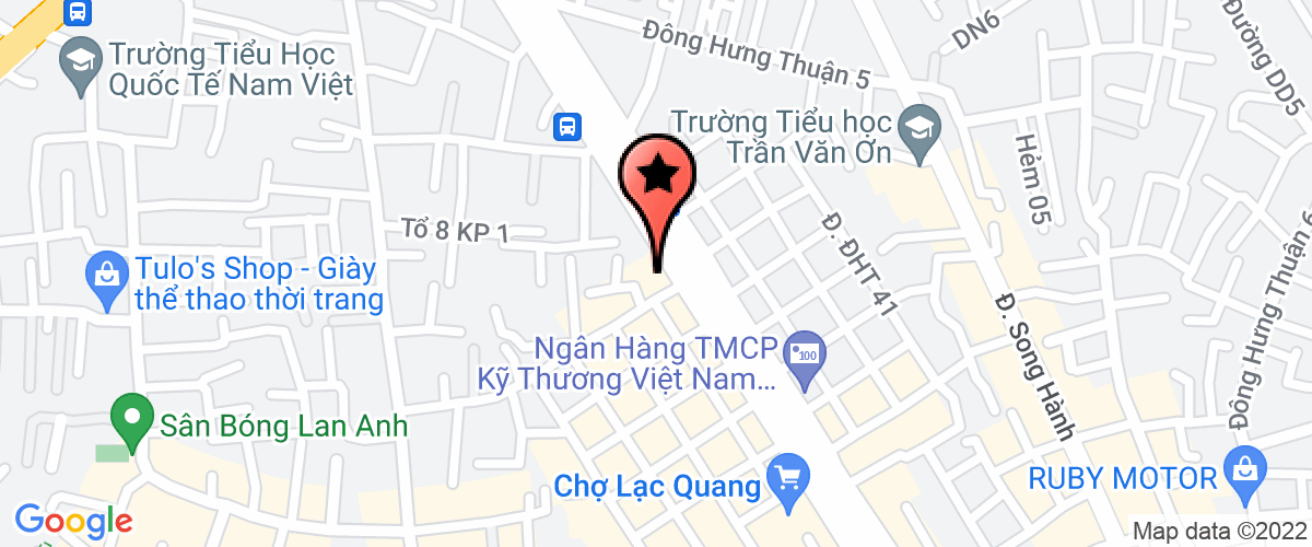 Map go to Thien Minh Real Estate Joint Stock Company