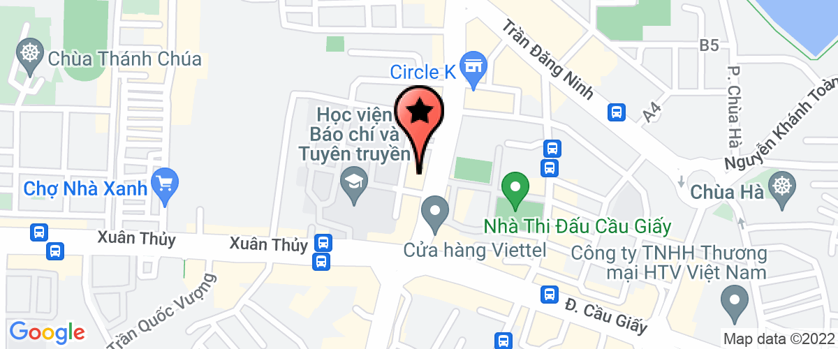 Map go to D&D VietNam Development Investment Company Limited