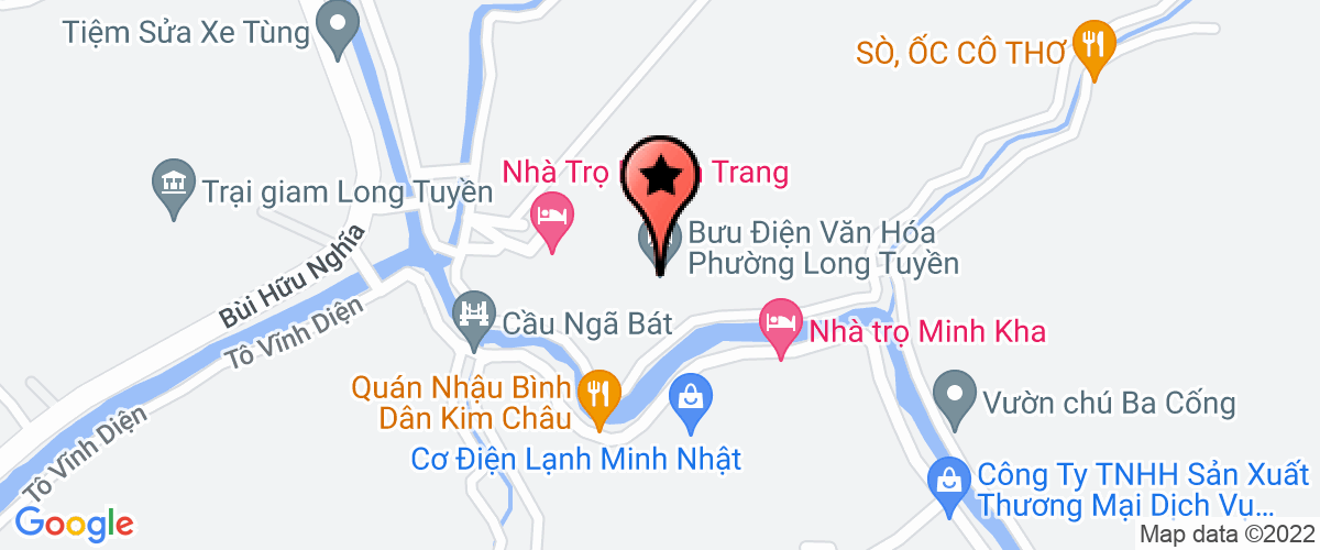 Map go to Tram Phuong Long Tuyen Medical