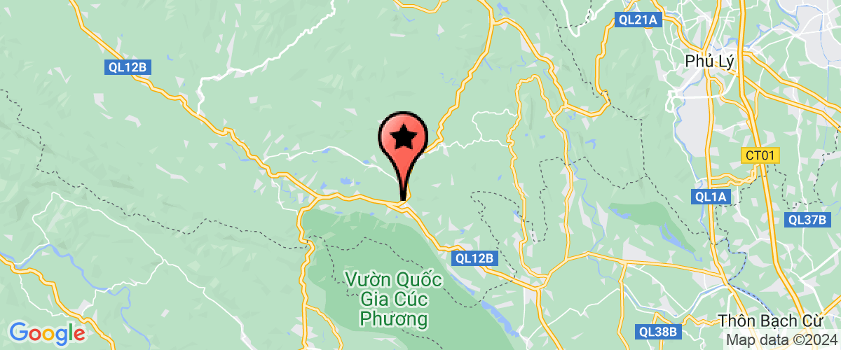 Map go to Xanh Hoa Binh Agriculture Joint Stock Company