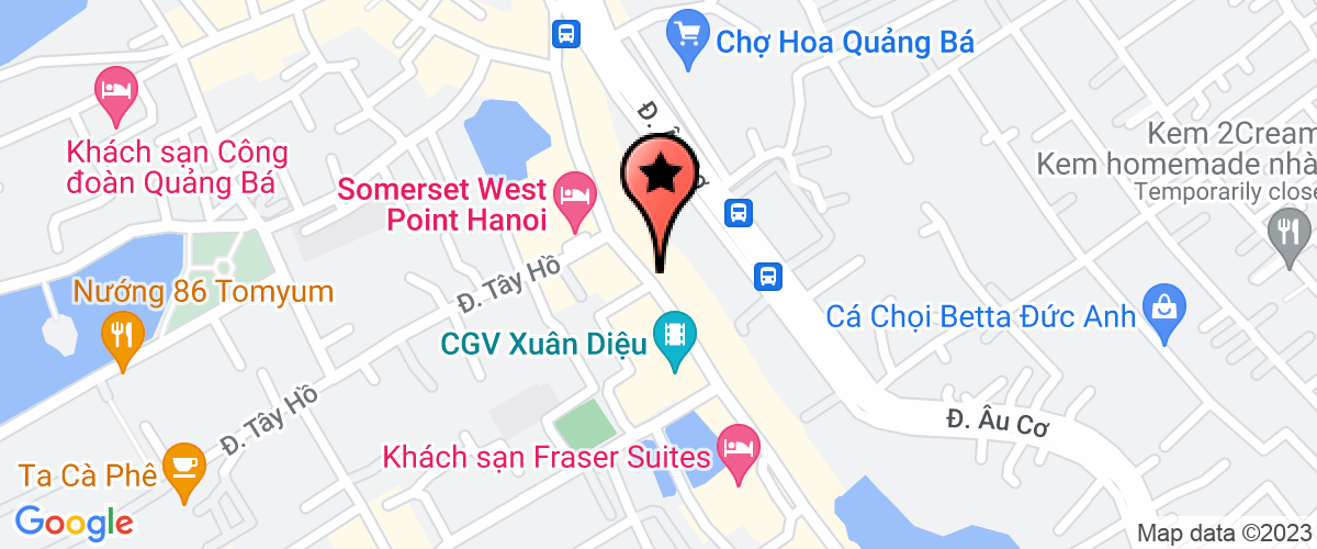 Map go to co phan du lich va san gon Ha Long Company