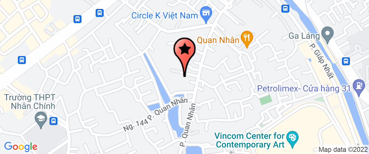 Bản đồ đến Chi Nhánh Tại Hà Nội - Công Ty Cổ Phần Cà Phê Điện Biên Phủ