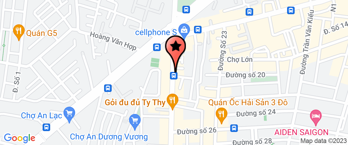 Map go to Dang Khoa Garment Trading Company Limited