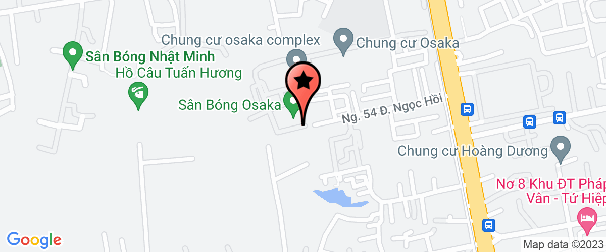Map go to Quang Minh Education Company