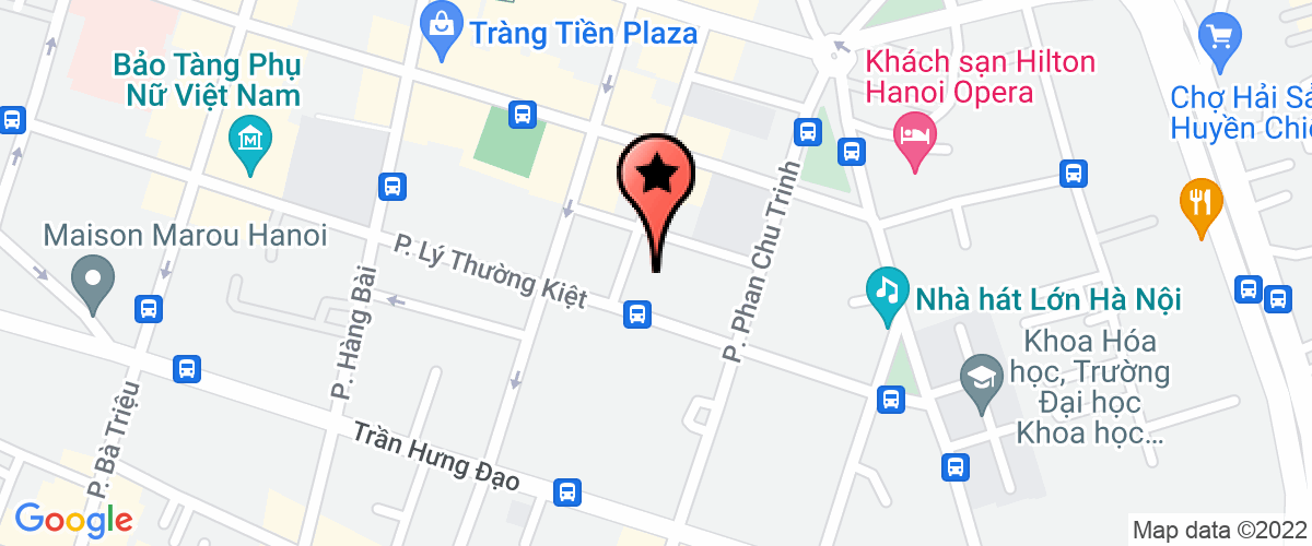 Map go to phong kham quoc te Tokyo Joint Stock Company