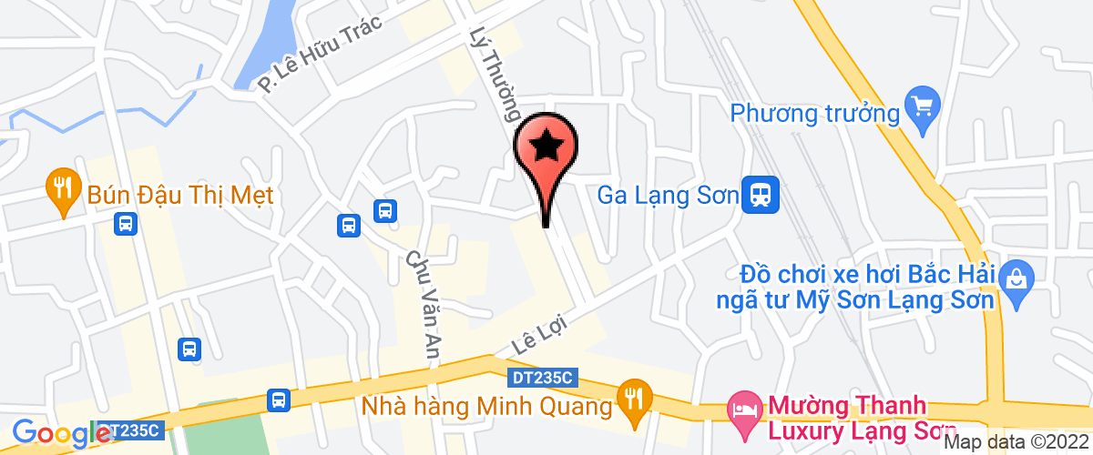 Bản đồ đến Công Ty TNHH MTV Xnk Đại Phát Lạng Sơn
