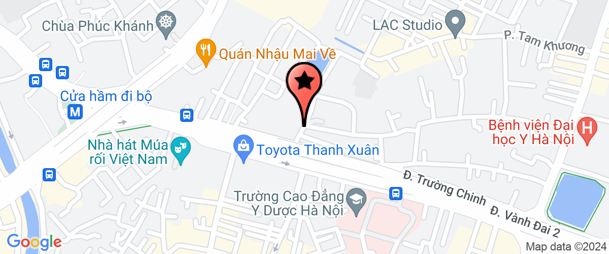 Map go to Ve Ben Vung Thich ung Bien Doi Khi Hau And Development Consultant Company Limited