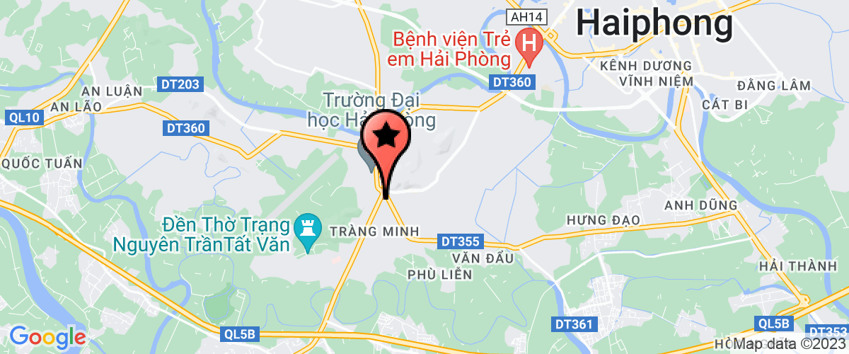 Map go to Bao Xuan Trading And Production Company Limited