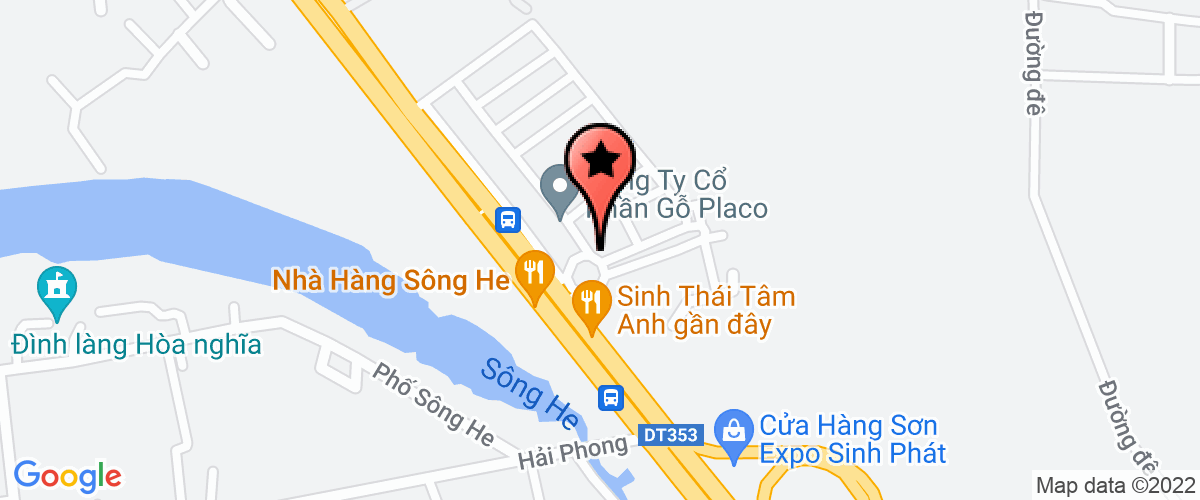 Map go to Khanh Lam Phat Trading Company Limited