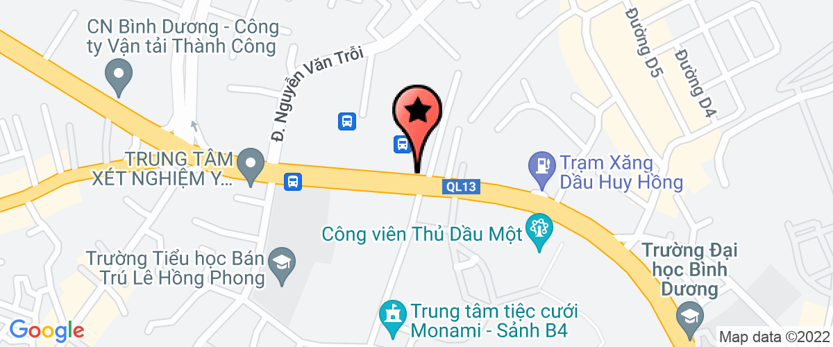 Bản đồ đến Công Ty TNHH In Ấn Minh Minh Đạt