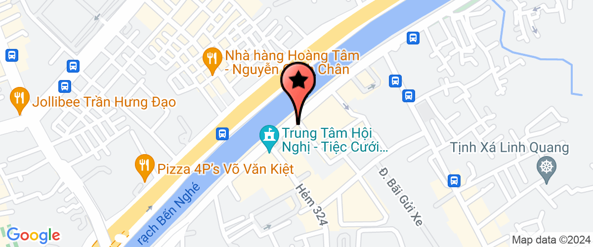 Map go to Nhat Huy Investment Import Export Trading Company Limited