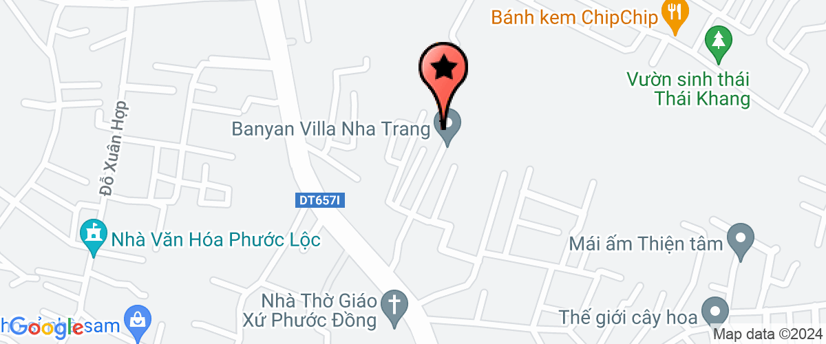 Bản đồ đến Công Ty TNHH Trường Lưu Thủy Khánh Hòa