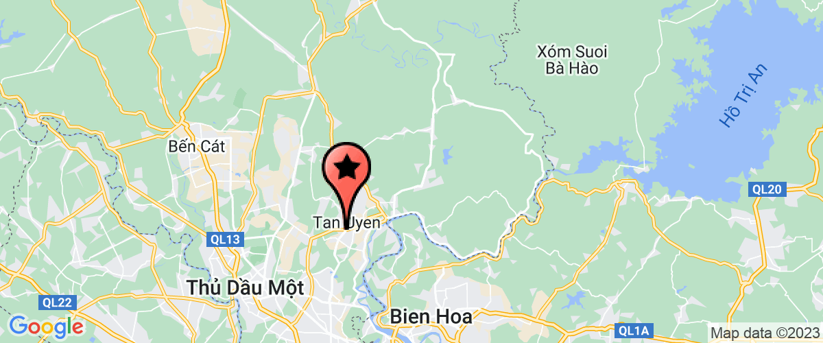 Map go to Gia Cong Hung Thanh Company Limited