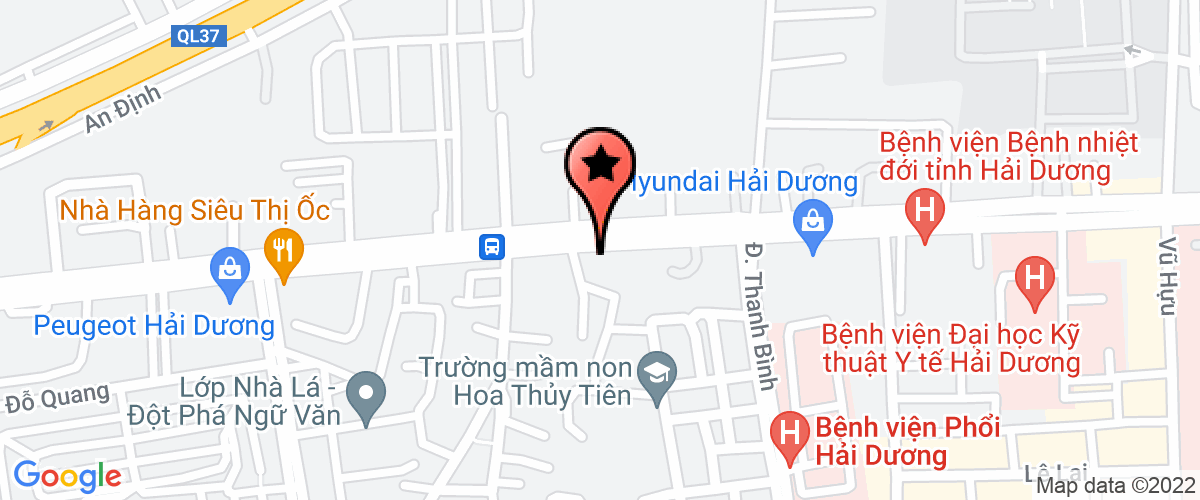 Map go to Thu Huyen Insurance Finance Service Company Limited