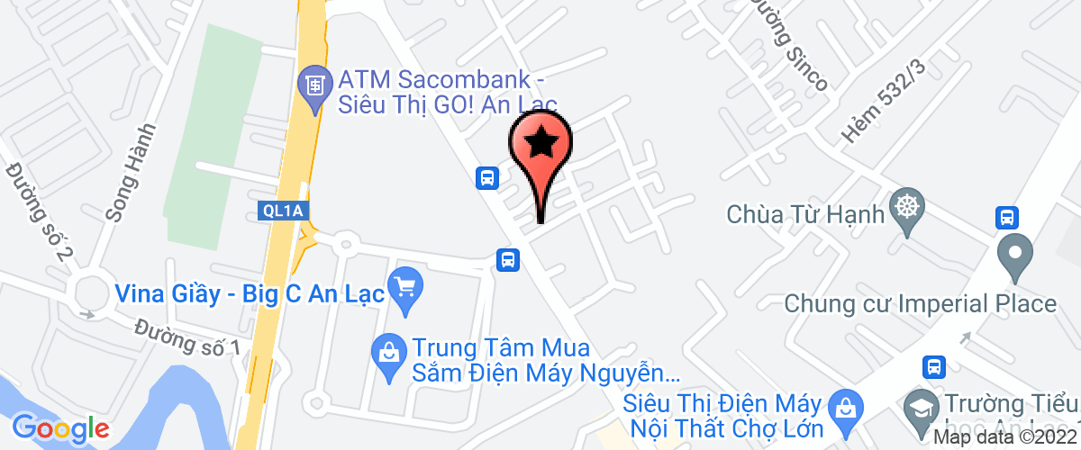 Map go to Phuc Hai Engineering Trading Construction Company Limited