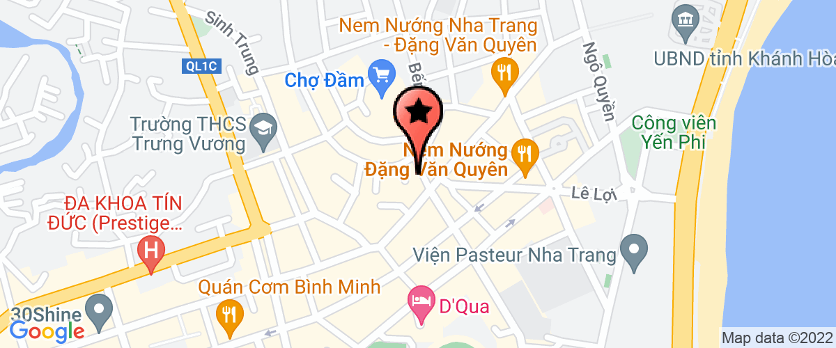 Map go to Nha Trang Boston Pharmaceutical Joint Stock Company