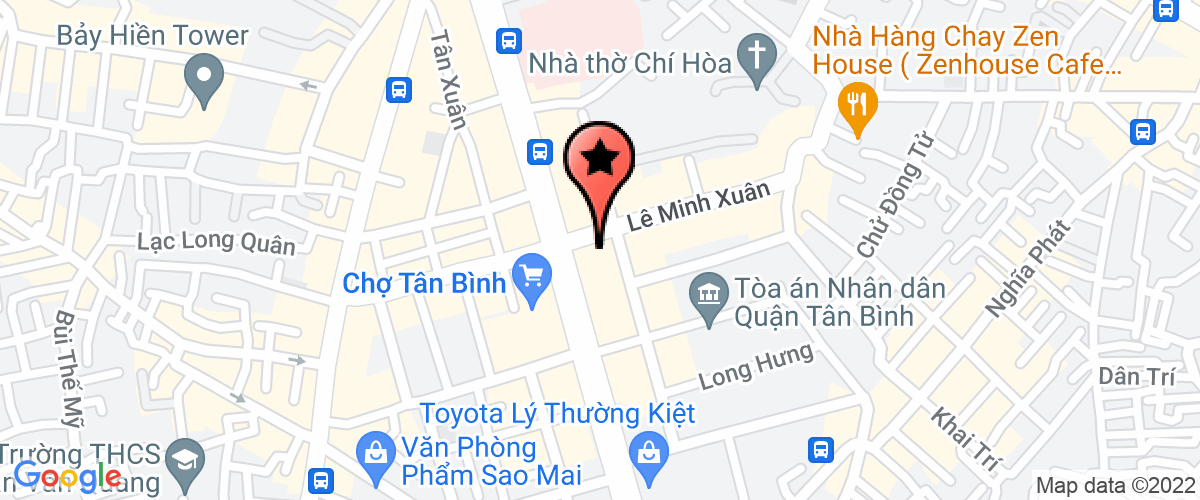 Map go to Phuong Ngan Investment Company Limited