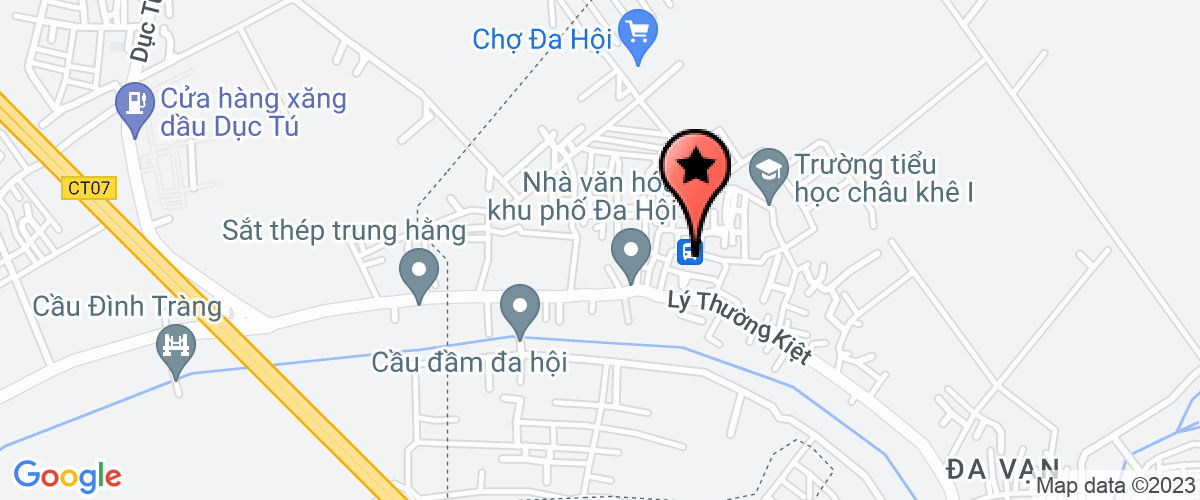 Map go to Duc Kien Steel Trading And Production Company Limited
