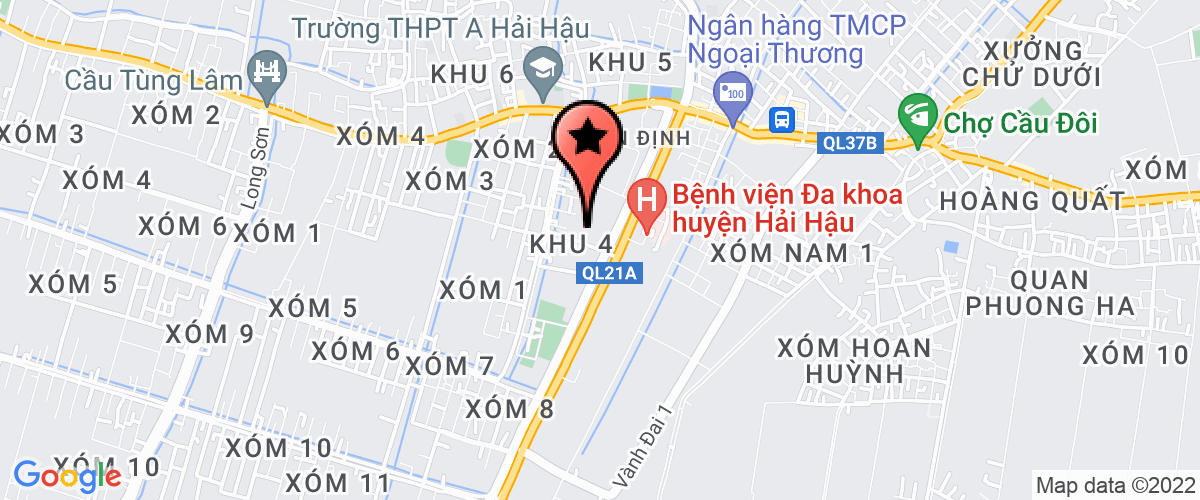 Bản đồ đến Trạm Khuyến nông huyện