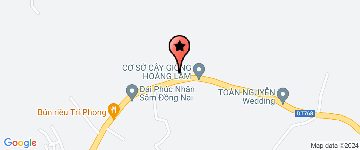 Bản đồ đến Công Ty TNHH Dang Hoàng Hảo