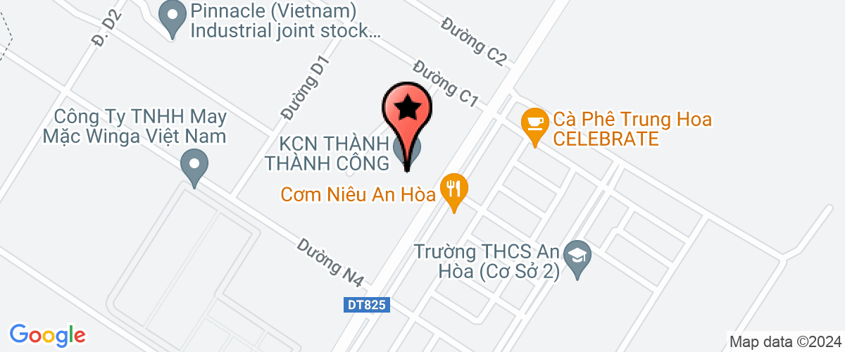 Map go to V. Success (Viet Nam) Knitting Company Limited