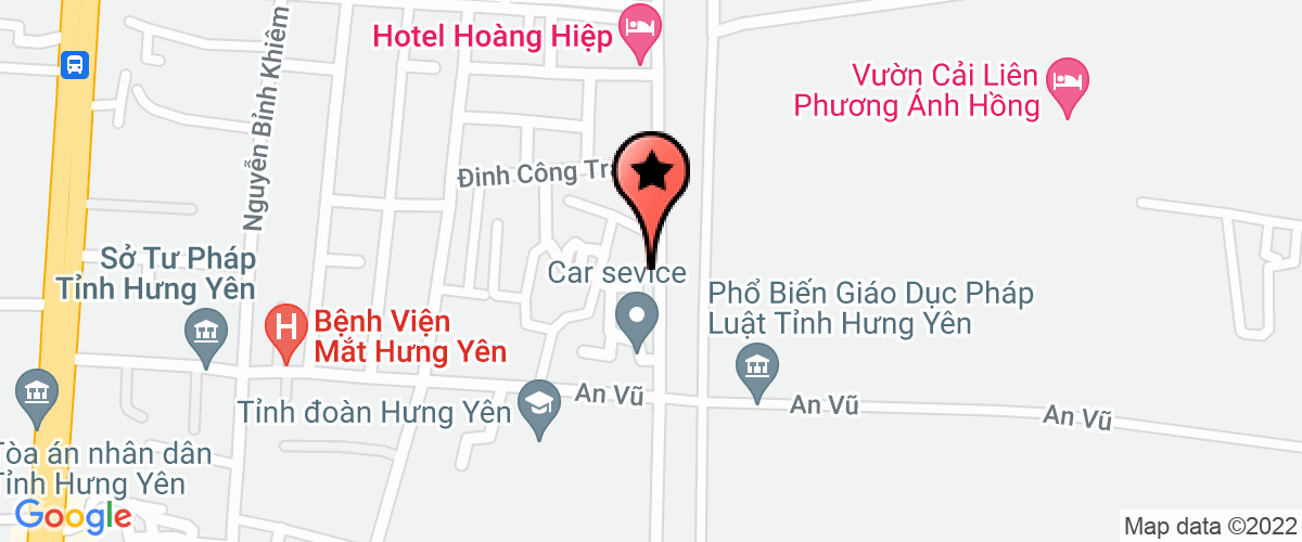Bản đồ đến Công Ty TNHH May Vương Dung