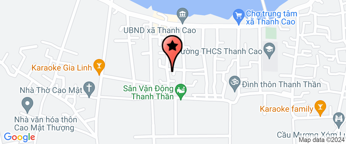 Map go to Tien Nguyen Import Export Joint Stock Company