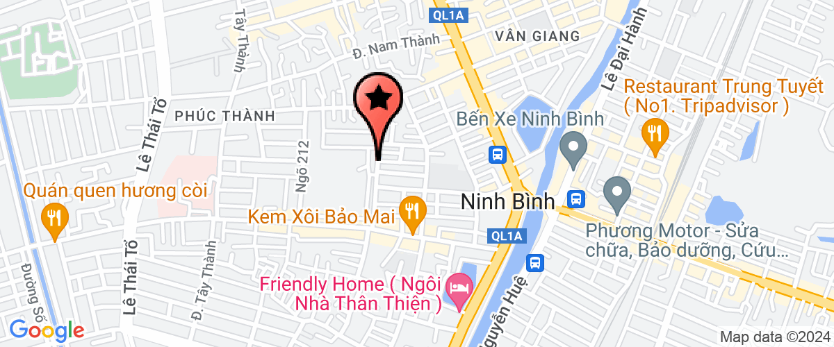 Map go to Thuy Anh Hotel Private Enterprise