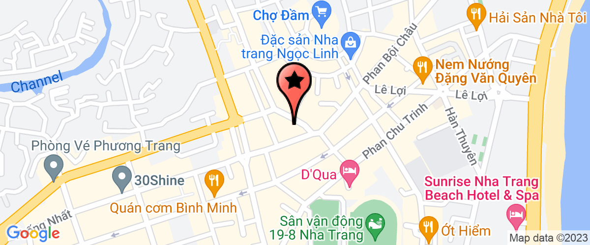 Bản đồ đến Hội Đông y tỉnh Khánh Hòa