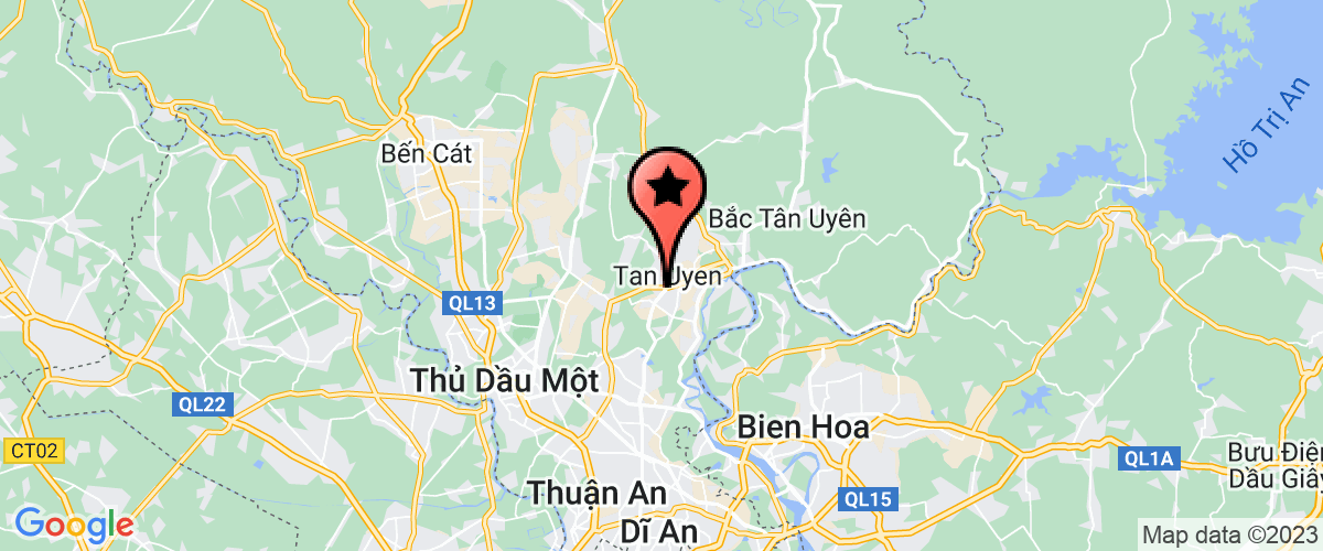 Map go to Thai Hoa Education Company Limited