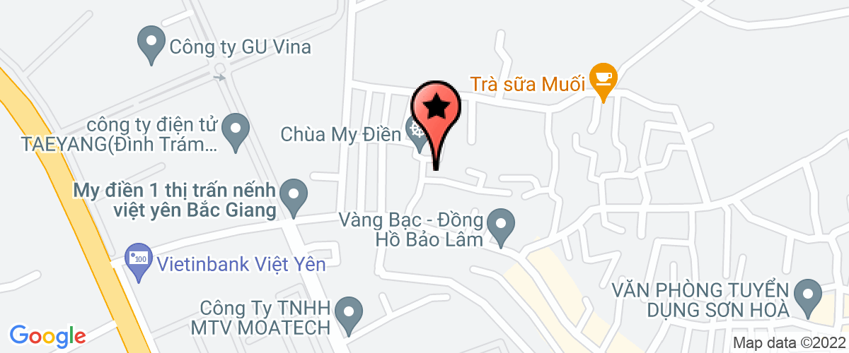Bản đồ đến Công Ty TNHH Thương Mại Dịch Vụ Hưng Thịnh Phát Vina