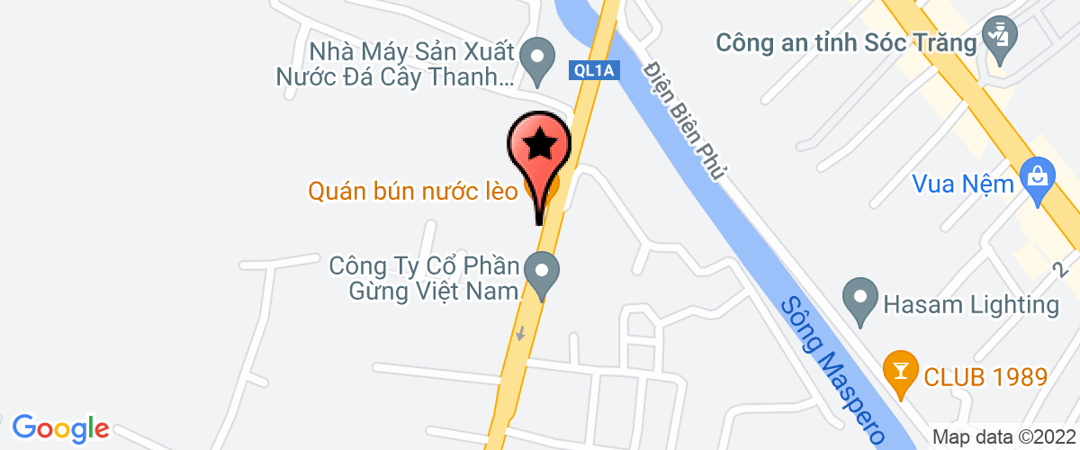 Map go to Vuong Thinh Phat Trading And Construction Company Limited