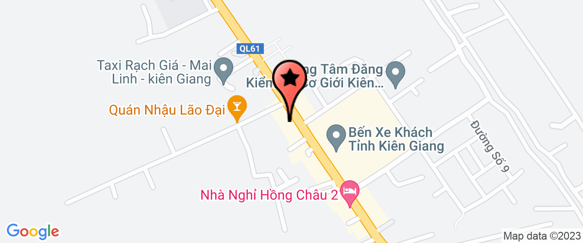 Map go to Nha Dep Global Company Limited