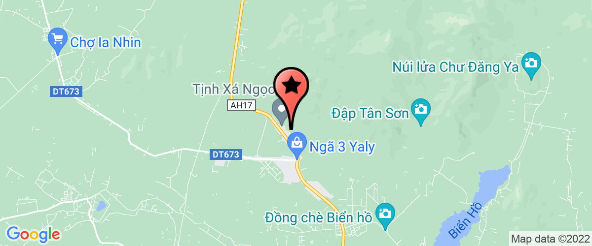 Map go to Hoi cuu Chien Binh Chu Pah District