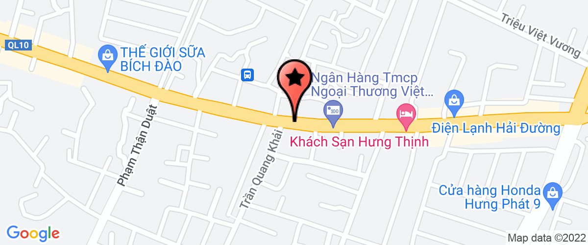 Map go to Trang An Advertising Solution Company Limited