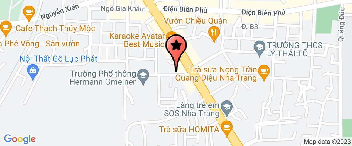 Map go to Khanh Van Service Company Limited