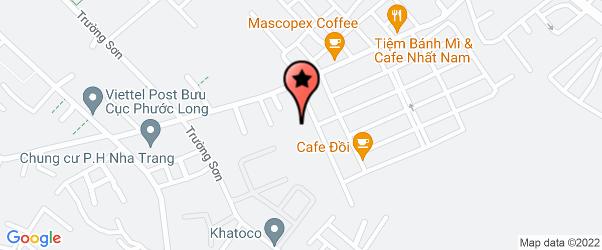 Map go to Vu Ngoc Nha Trang Company Limited