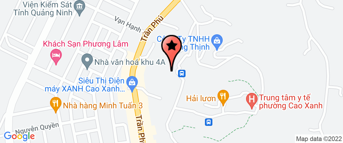Bản đồ đến Công Ty TNHH Dịch Vụ Du Lịch Nam Vân