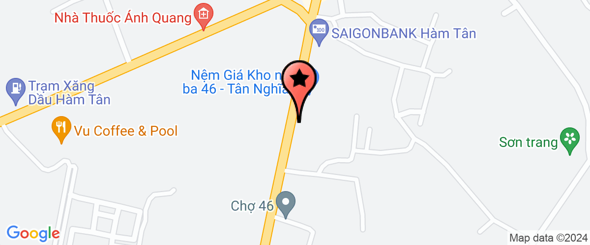 Map go to Phong Noi Vu Ham Tan District