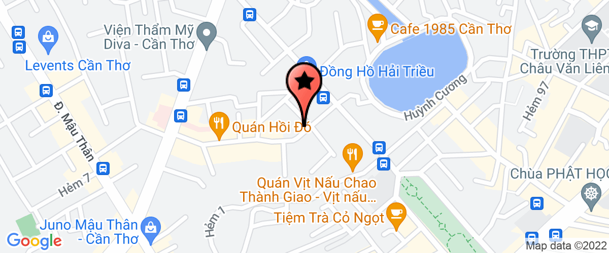 Map go to Mekong Delta Investment Tourist Joint Stock Company