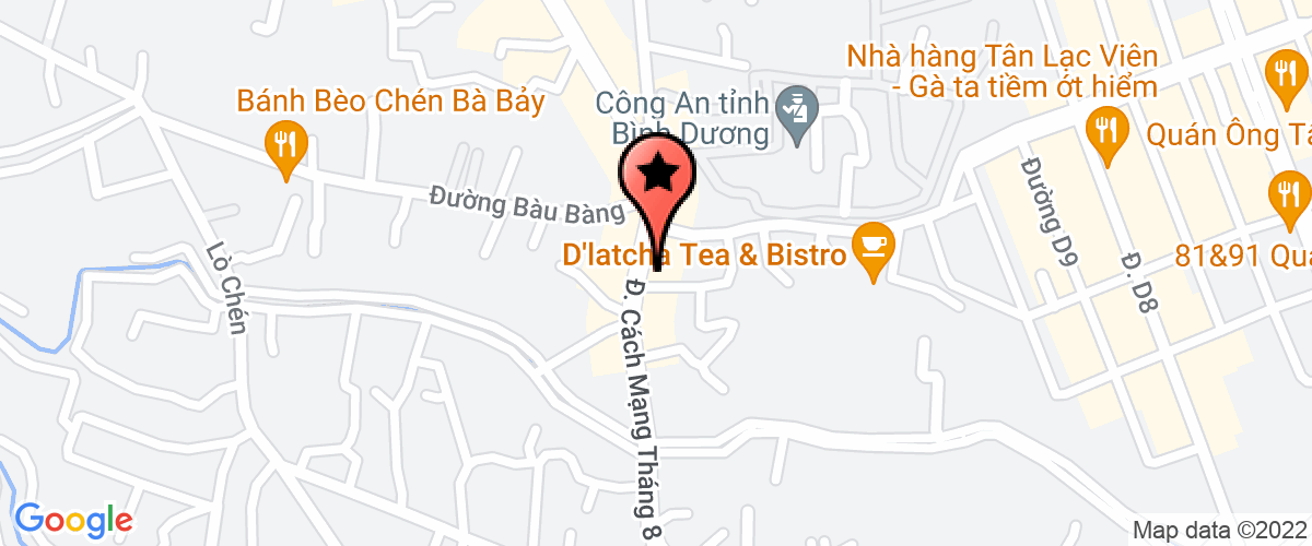 Map go to Phong Ve Tay Ho Company Limited