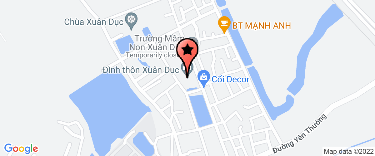 Bản đồ đến Công Ty TNHH Trulu Việt Nam