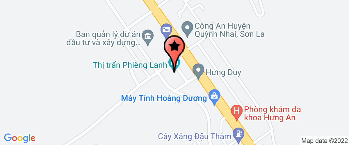 Map go to Phong thanh tra Quynh Nhai District