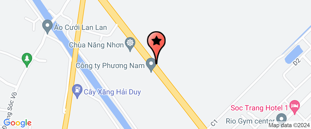 Map go to Bo Binh An Milk Company Limited