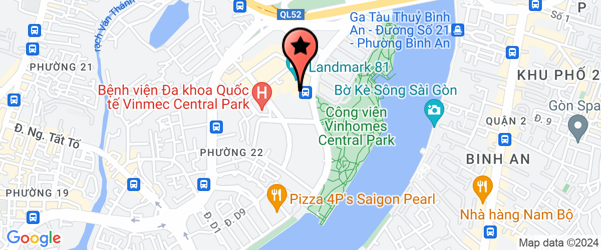 Bản đồ đến Công Ty TNHH Grapp Việt Nam