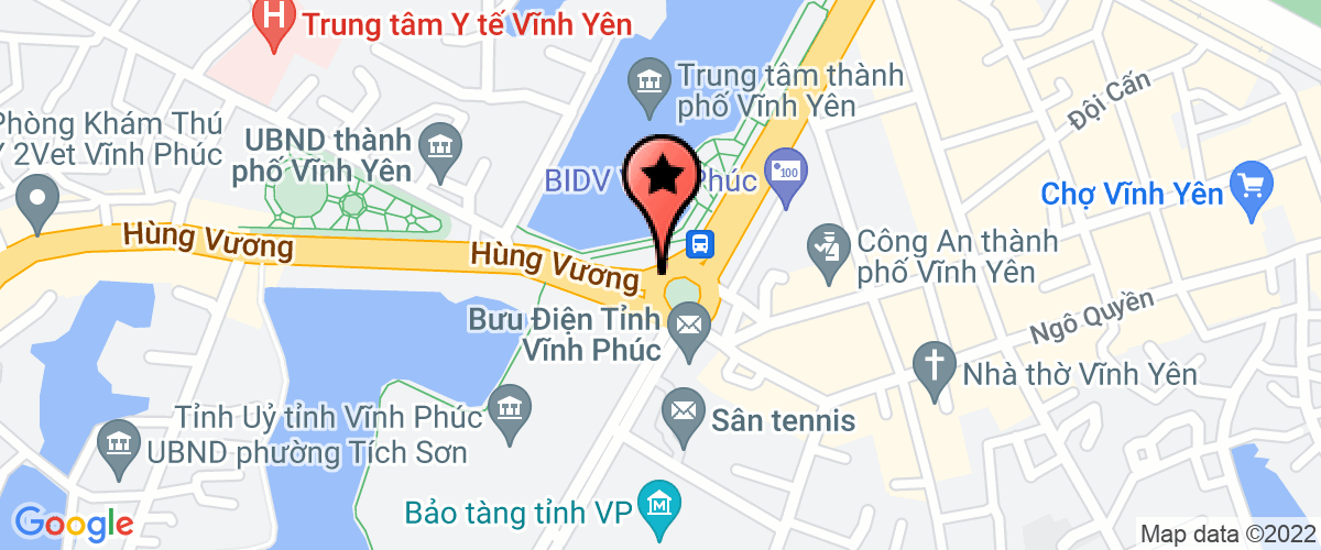 Map go to Dong Tam Trading Service Book Joint Stock Company
