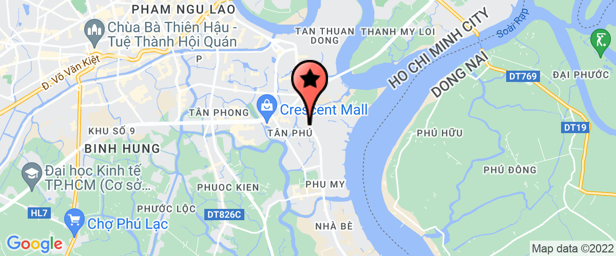 Map go to Thanh Long Seafood Trading Company Limited