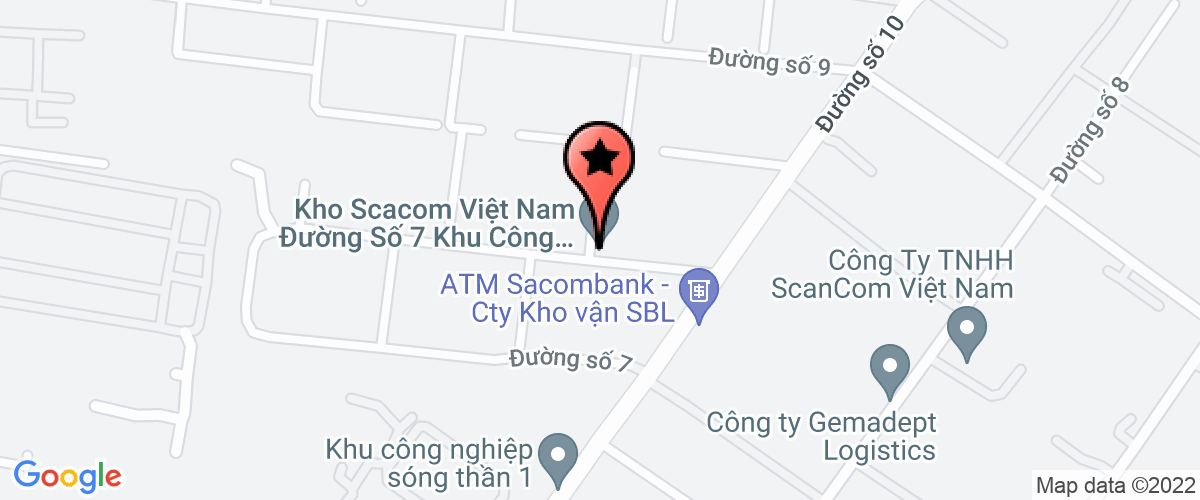 Map go to C.M.C Vina (Nop ho thue NTNN) Company Limited